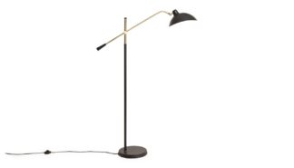 An Image of Heal's Milton Floor Lamp Black