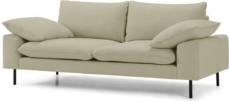 An Image of Fallyn Large 2 Seater Sofa, Stoned Sand Fabric
