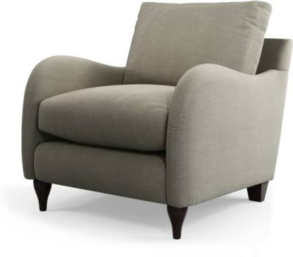 An Image of Custom MADE Sofia Armchair, Athena Putty