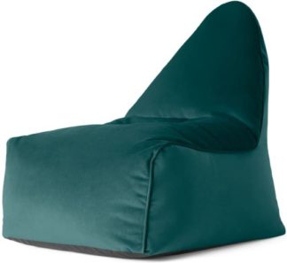 An Image of Ayra Bean Chair, Seafoam Blue Velvet