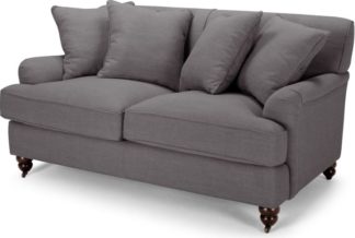 An Image of Orson 2 Seater Sofa, Scatterback, Graphite Grey