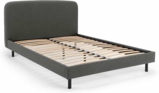 An Image of Besley Double Bed, Marl Grey