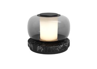 An Image of Gabriel Scott Luna Table Lamp Black