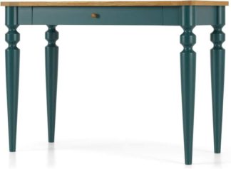 An Image of Betty Desk, Oak and Teal