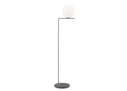 8ee8b28d1a508ce7333d5c190c7b7344b53631b28ea2f8a758f470c5f4cb43a8.jpg An Image of Flos Ic Outdoor F2 Floor Lamp Brushed Brass