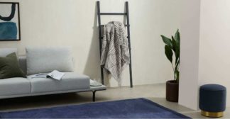 An Image of Larkin Cotton Throw, 125 x 170cm, Dark Taupe