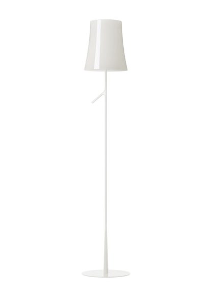 An Image of Foscarini Birdie Floor Lamp White