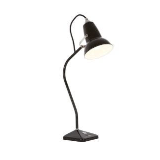 An Image of Anglepoise Original 1227 Mini Table Lamp Jet Black