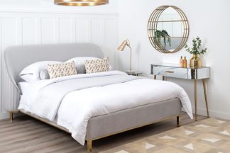 An Image of Ella Bed Silver
