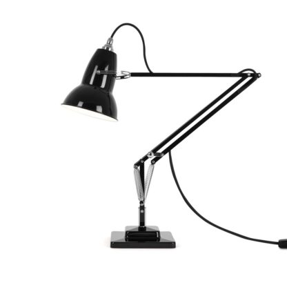 An Image of Anglepoise Original 1227 Desk Lamp Jet Black