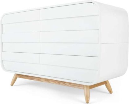An Image of Esme Wide Chest White and Ash