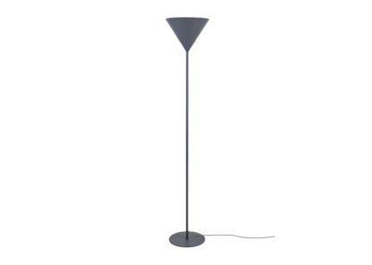 An Image of Heal's Benjamin Uplighter Floor Lamp Black