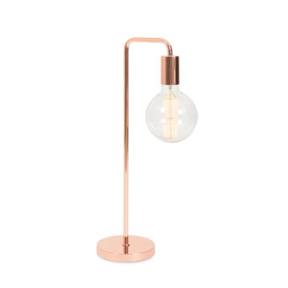 An Image of Heal's Junction Table Lamp Satin Nickel