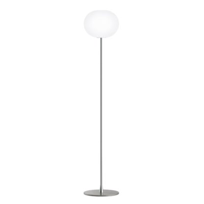 An Image of Flos Glo-Ball F1 Floor Lamp Silver