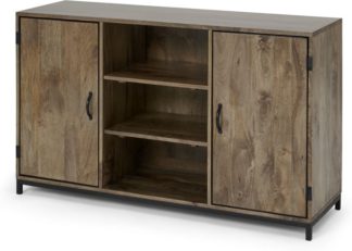 An Image of Lomond Sideboard, Black & Mango Wood