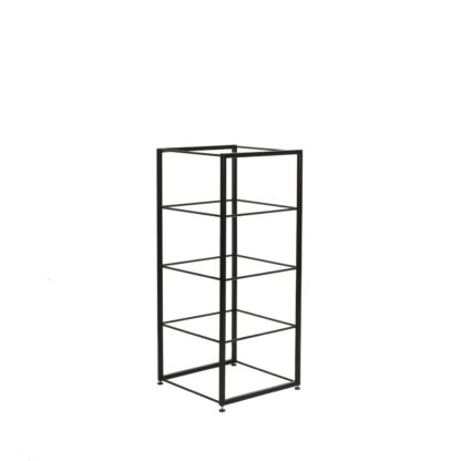 An Image of Heal's Tower Shelving Tall Module Black