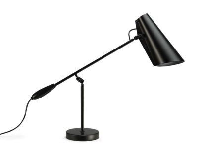 An Image of Northern Birdy Table Lamp Black & Gold