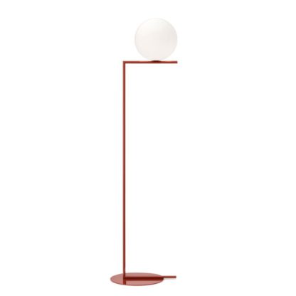 c26c291daa300aedcd1cf00ff589625067c690414eb33e81e653dc933e3b4655.jpg An Image of Flos IC F2 Floor Light Brushed Brass