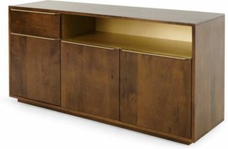 An Image of Anderson Sideboard, Mango Wood & Brass