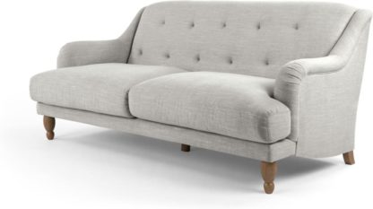 An Image of Ariana 3 Seater Sofa, Chic Grey