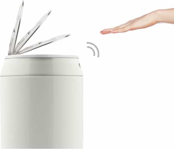 Sense Can TouchFree Sensor Bin 42L, White Compare Furnishings