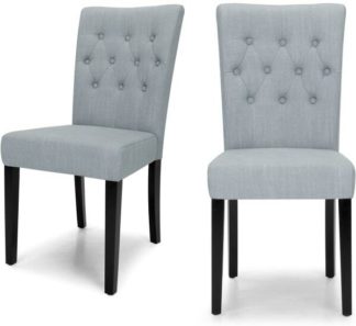 An Image of Set of 2 Flynn Dining Chairs, Persian Grey