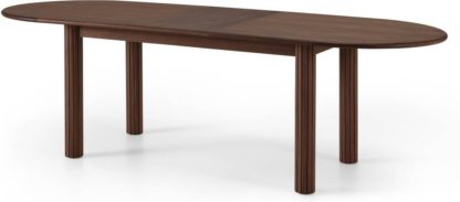 dc2a3500057715934bc7c24fa6fc0dbf76a287a643c959c2d17886797d610897.jpg An Image of Tambo 6-8 Seat Extending Dining Table, Walnut