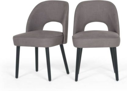 de2140a1f92c537f7990b80d4e169903afaa9e14e16e3833819bab5001f33d83.jpg An Image of Set of 2 Rory Dining Chairs, Graphite Grey