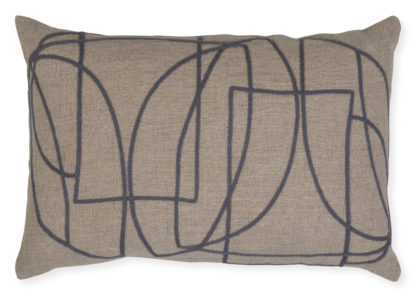 An Image of Hepworth Cushion Ecru 60 x 40cm
