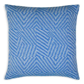 An Image of Twill Cushion Blue 40 x 40cm