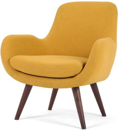 e64409d064d4529d3f6759eabd72328adea56e77632cd0b0d23e112c4295cc8b.jpg An Image of Moby Accent Armchair, Yolk Yellow