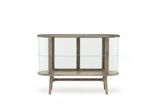 An Image of De La Espada Solo Vitrine Sideboard Ash