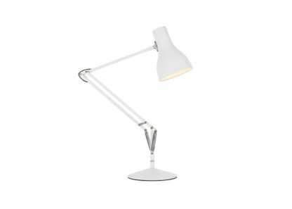 An Image of Anglepoise Type 75 Desk Lamp Alpine White