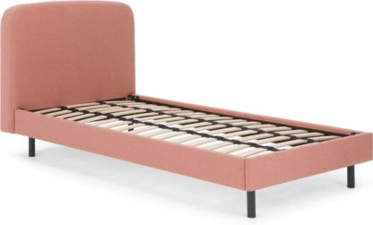 An Image of Besley Single Bed, Dusk Pink