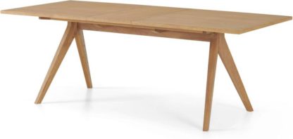 An Image of Wingrove 8-10 Seat Extending Dining Table, French Oak