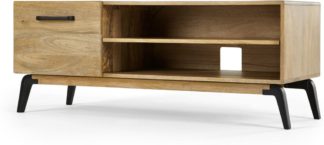 An Image of Lucien TV Stand, Light Mango Wood