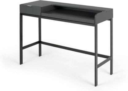 An Image of Marcell Compact Desk, Grey