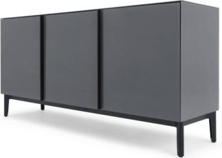 An Image of Silas Sideboard, Smoked Grey Glass