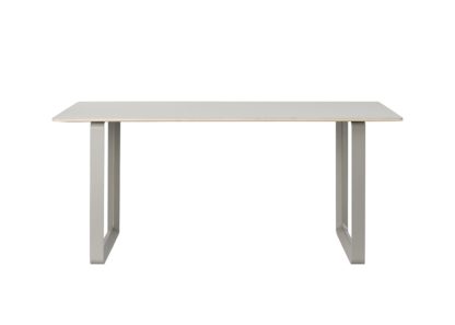 An Image of Muuto 70/70 Table Small White and Black