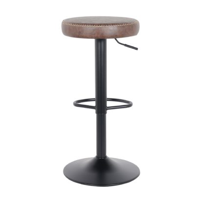 0505224e257539d85f0671e5993f7076613a08044aae2ed76d938ea0bb5d04d7-1.jpg An Image of Venice Round Bar Stool Black