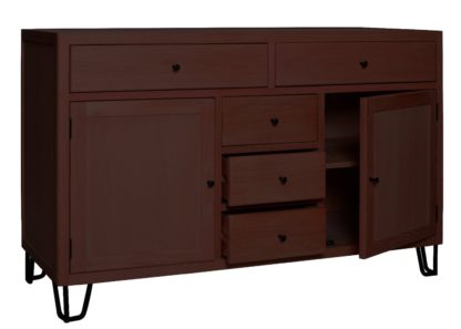 An Image of Heal's Brunel Sideboard Dark Wood