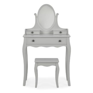 An Image of Clara Dressing Table Set Grey