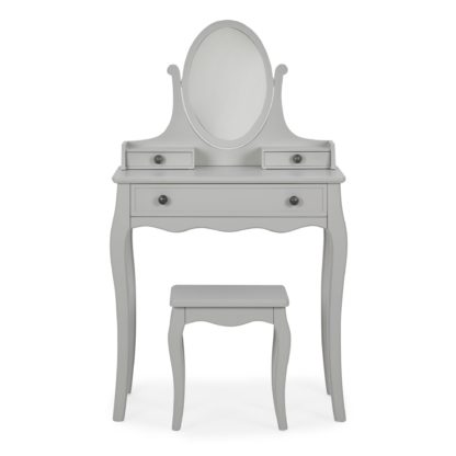 An Image of Clara Dressing Table Set Grey