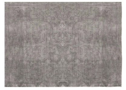 An Image of Linie Design Kaito Rug Silver 170cm x 240cm