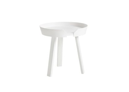 An Image of Muuto Around Coffee Table Small Oak