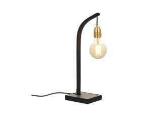 An Image of Wheal Noctis Table Lamp Black
