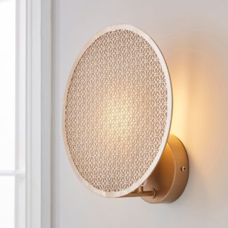 An Image of Vienna Wall Light Champagne