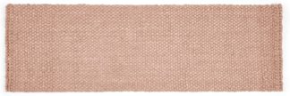 An Image of Rohan Woven Jute Runner 66 x 200cm, Soft Pink