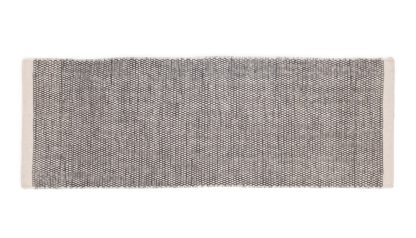 An Image of Linie Design Asko Runner Rug Light Grey & Natural