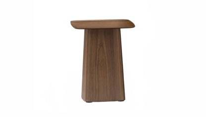 An Image of Vitra Wooden Side Table Small Dark Oak